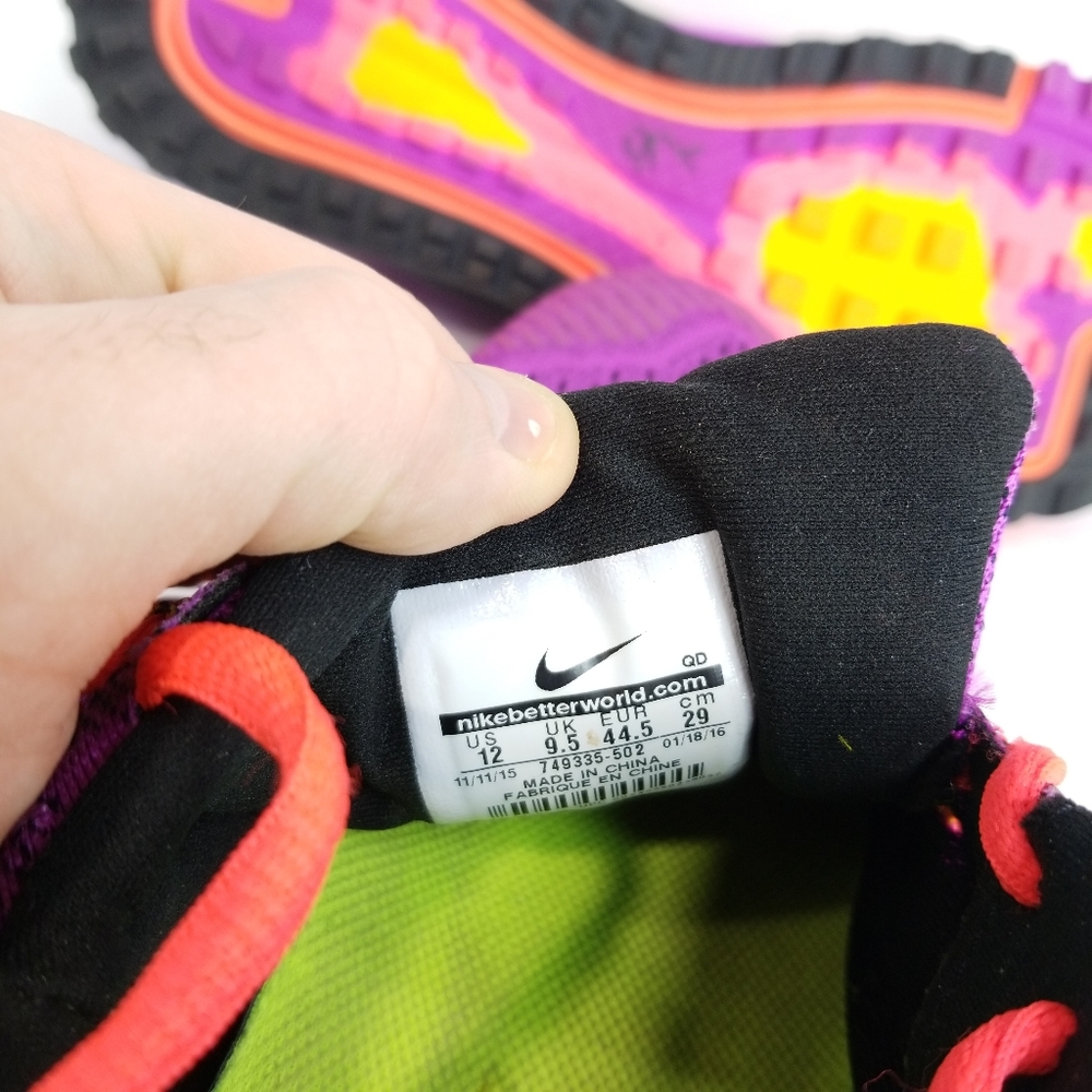 Nike Zoom Kiger 3, size 12. - Picture 6 of 7